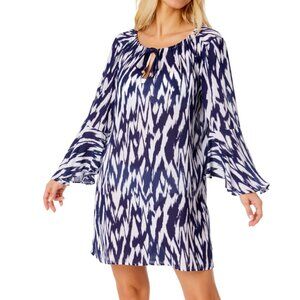 Anne Cole Limited Edition Women's Swim Cover-Up Size XL/XXL Navy White NWT